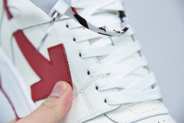 OFF WHITE™ C/O VIRGIL ABLOH OUT OF OFFICE LOW-TOP LEATHER SNEAKERS "OOO"