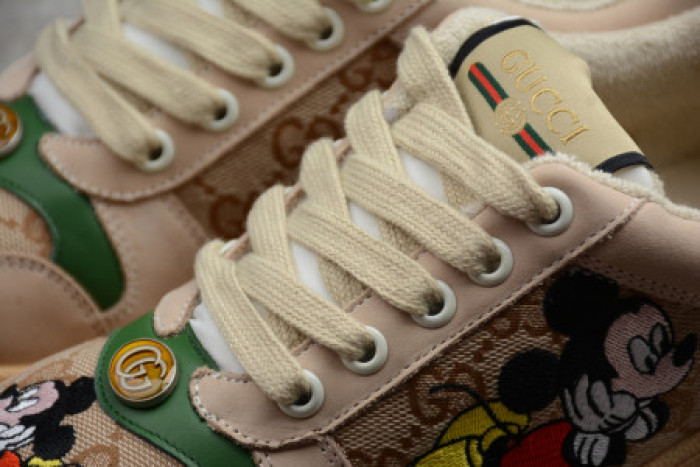 G*u*i ace embroidered low-top sneaker 43194 a38g0 9064