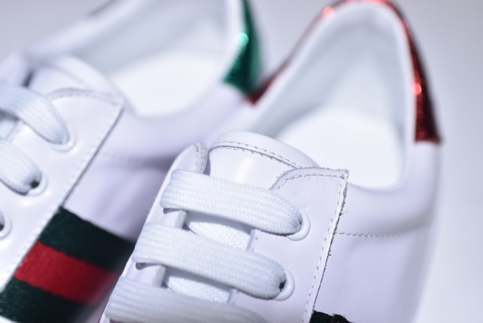 G*u*i ace embroidered low-top sneaker 457132 02jp0 9064