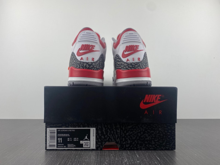 Air Jordan 3 Retro “Fire Red” DN3707-160