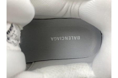 BALCIA Track Runner White Grey Silver